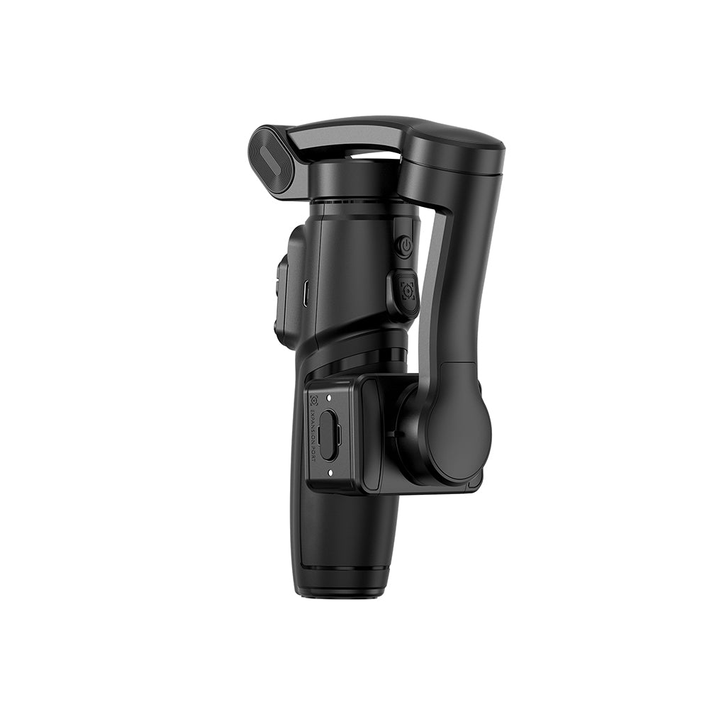 Wiwu Wi-SE016 Yapay Zeka Destekli Canlı Yayın Dolgu Işıklı Gimbal Stabilizatör Siyah