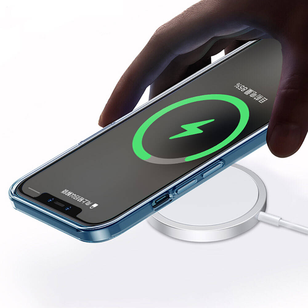 Wiwu Wi-W009 Interstellar 15W Hızlı Şarj Özellikli Magsafe PD Wireless Şarj Aleti Gri