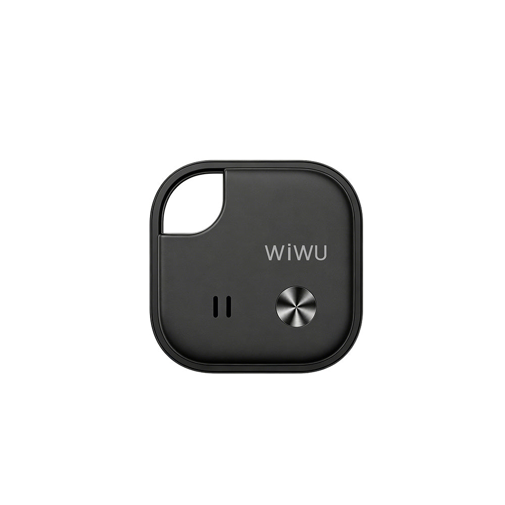 Wiwu WT-08 Wi-Tag iOS Find My Destekli Kartlık Tasarımlı Kaybolmaya Karşı GPS Akıllı Takip Cihazı Siyah