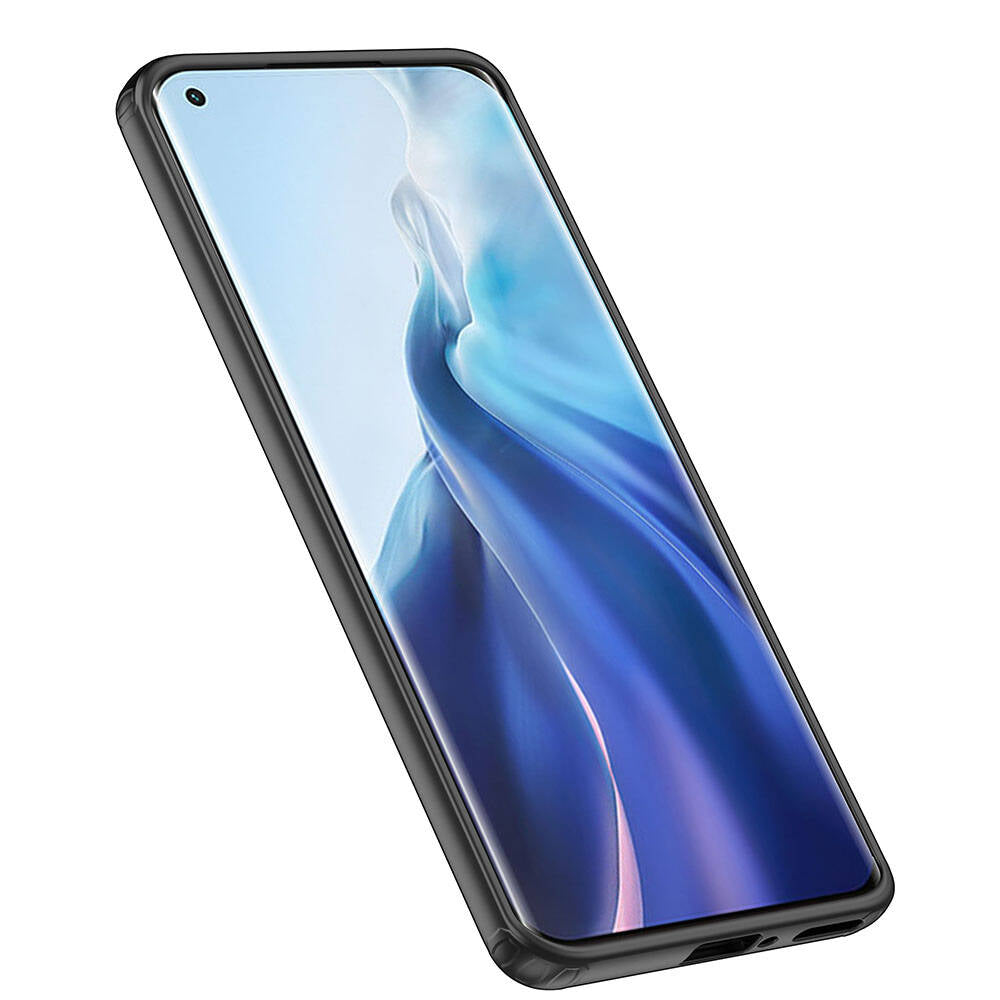 Xiaomi Mi 13 Pro Kılıf Aramid Karbon Fiber Magsafe Özellikli Wlons Radison Kılıf Siyah