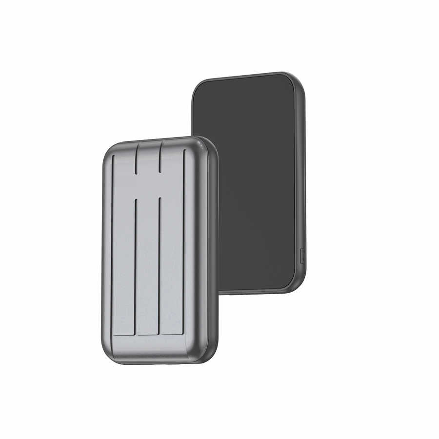Xipin T109S 5000 Mah Magsafe Powerbank Gri