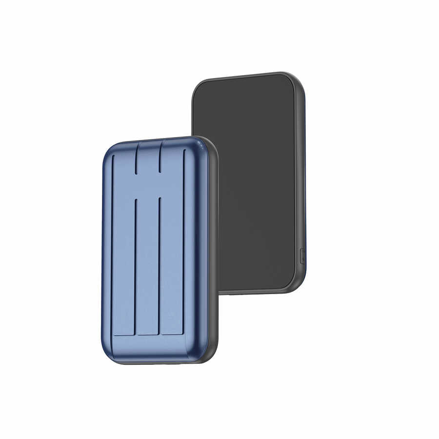 Xipin T109S 5000 Mah Magsafe Powerbank Mavi