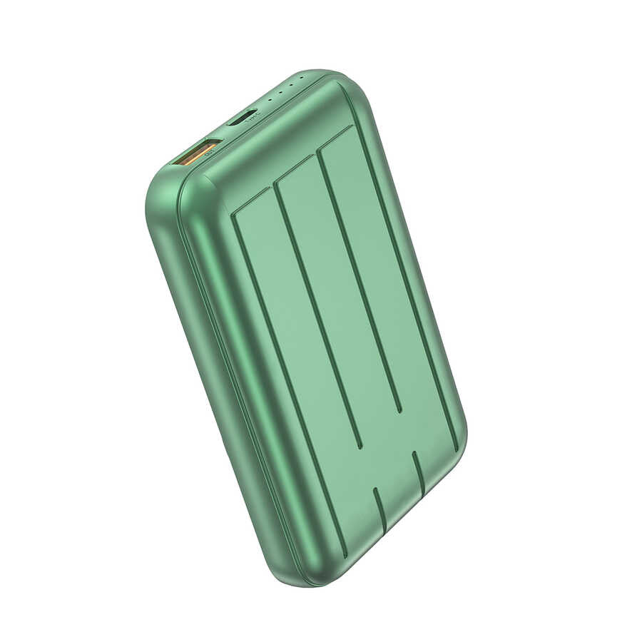 Xipin T113 10000 Mah Magsafe Powerbank Yeşil