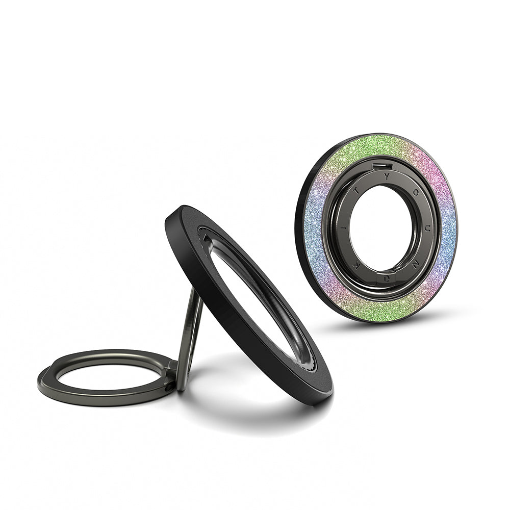 Youngkit Colorful Serisi Double Magnetik Ring Stand Telefon Tutucu Colorful
