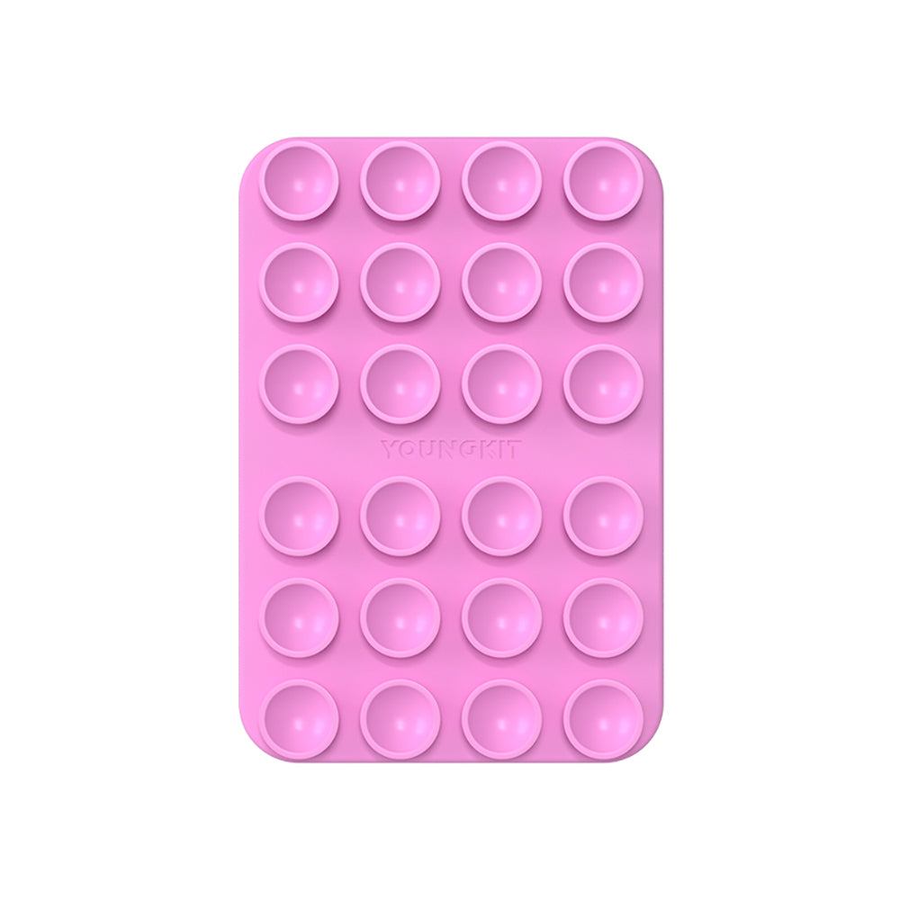 Youngkit Suction Serisi Öpücüklü M-Safe Telefon Tutucu Pembe