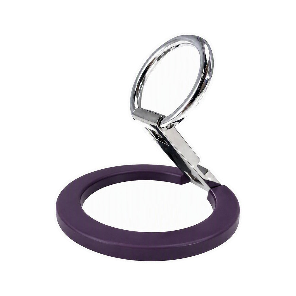 Zore Paris M1 Magnetik Ring Stand Telefon Tutucu Derin Mor